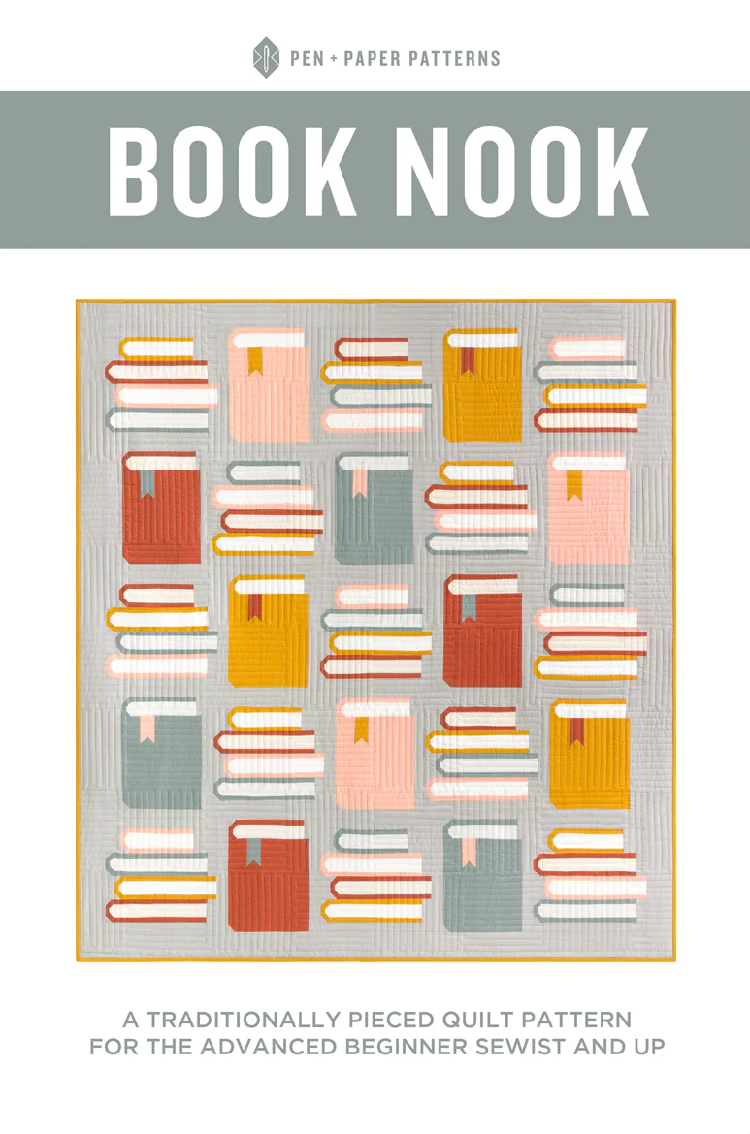 Pen and Paper Patterns Book Nook Quilt - Image 5