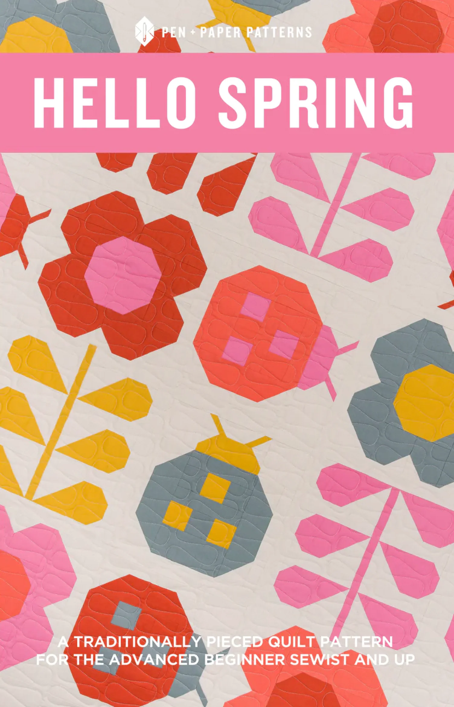 Pen and Paper Patterns Hello Spring Quilt - Image 8