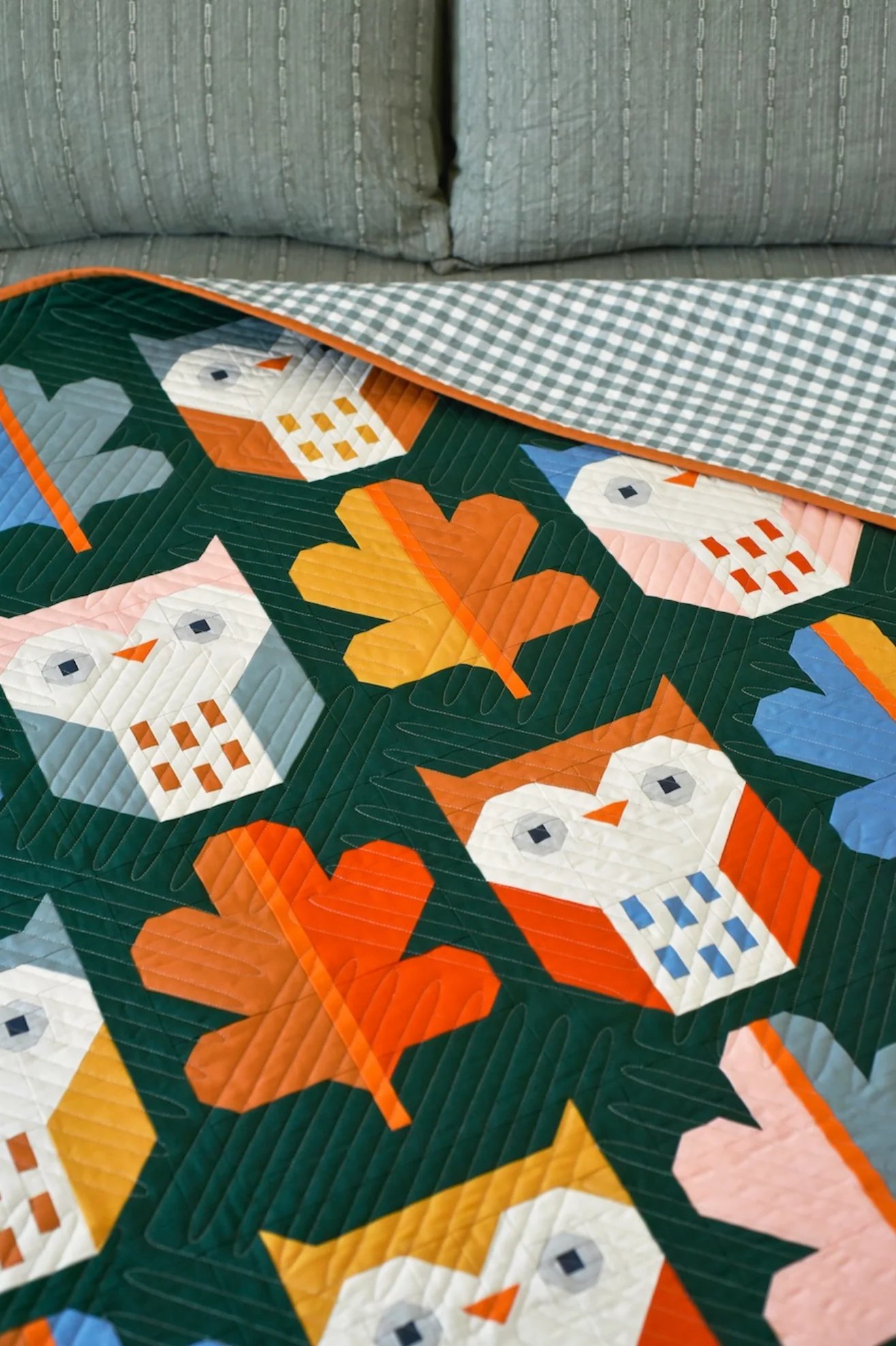 Pen and Paper Patterns Night Owl Quilt - Image 2