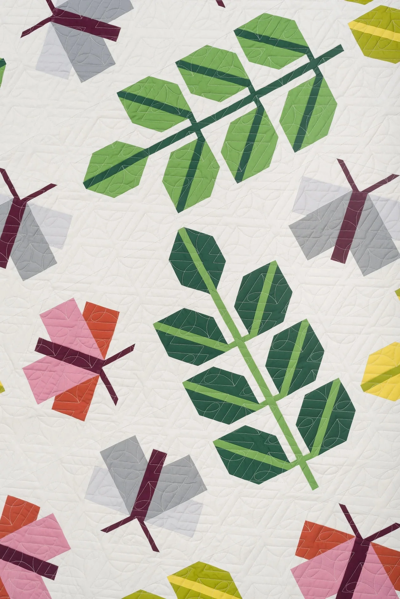 Pen and Paper Patterns Oak Moth Quilt - Image 5