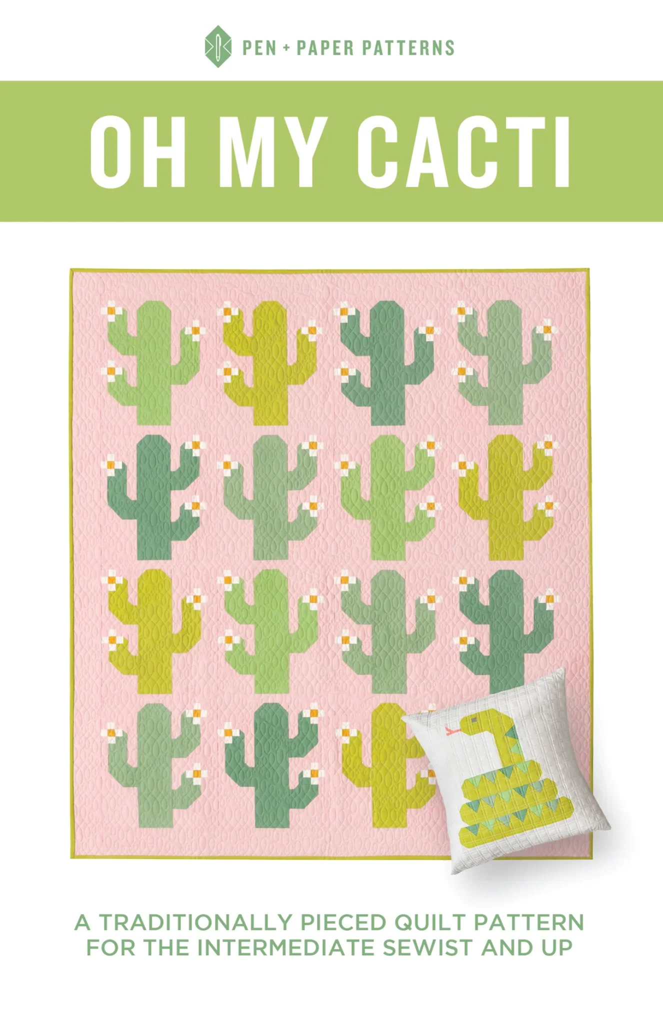 Pen and Paper Patterns Oh My Cacti Quilt - Image 5