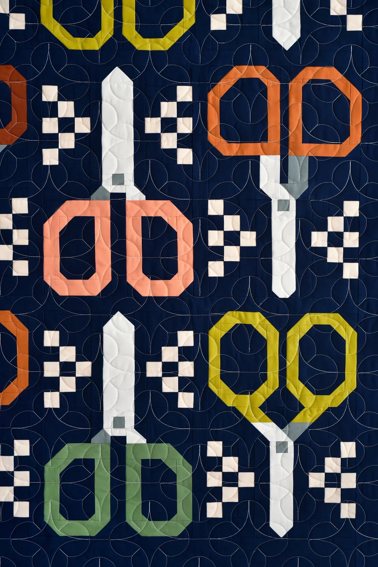 Pen and Paper Patterns Stay Sharp Quilt - Image 3