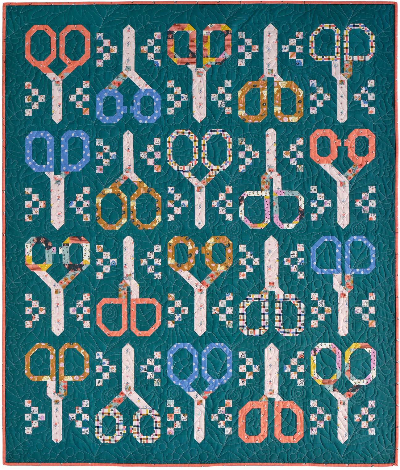 Pen and Paper Patterns Stay Sharp Quilt - Image 5