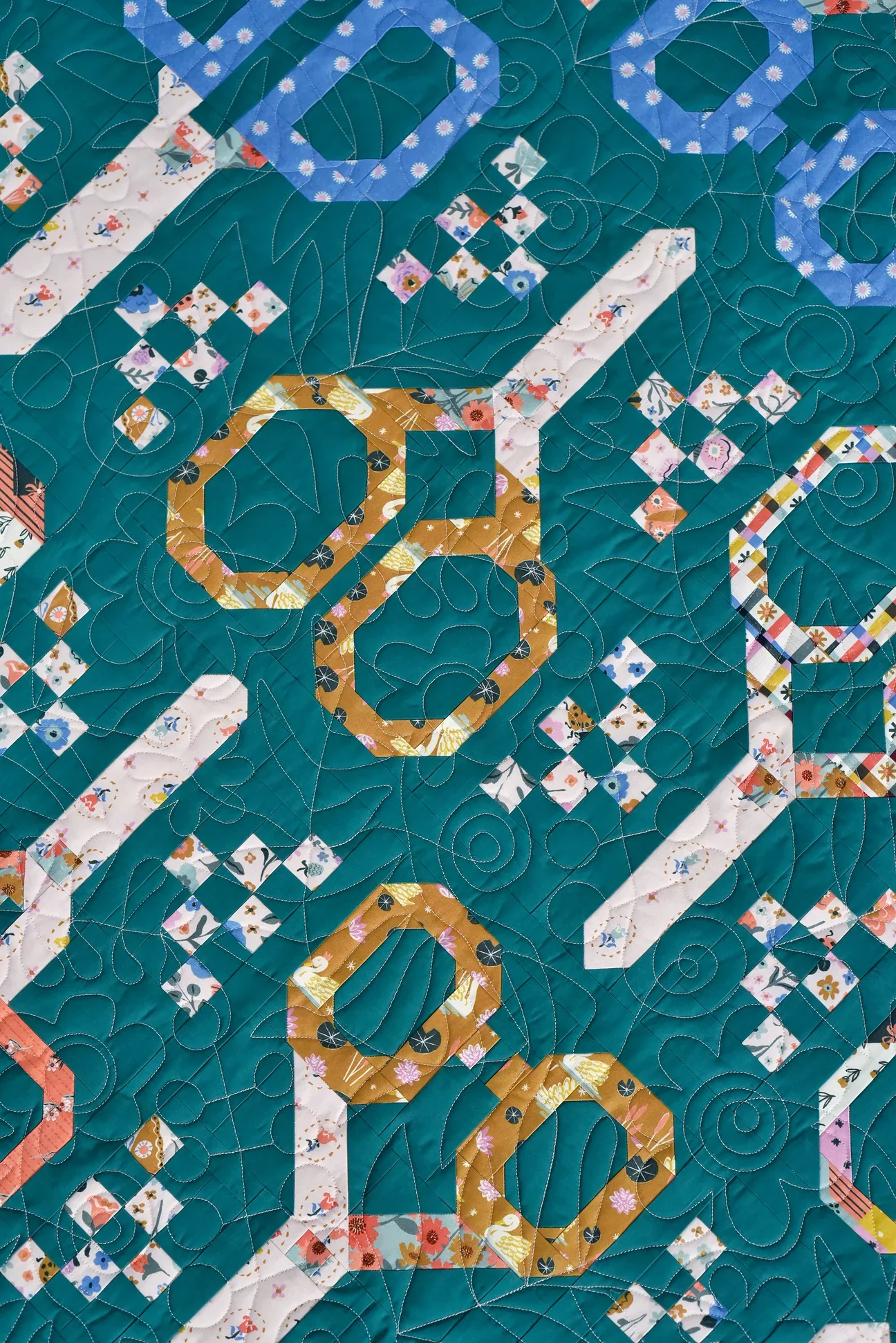 Pen and Paper Patterns Stay Sharp Quilt - Image 6