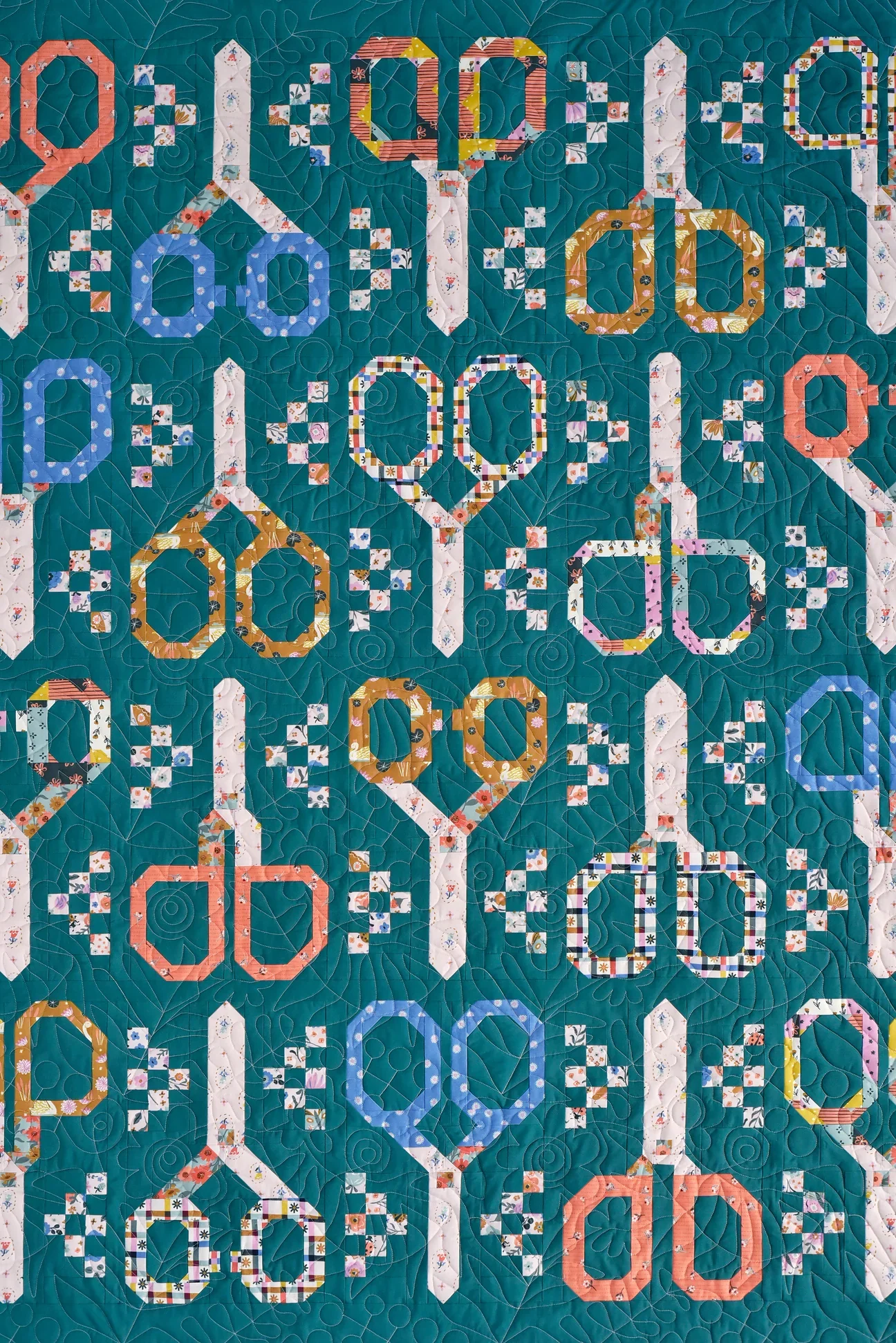 Pen and Paper Patterns Stay Sharp Quilt - Image 7