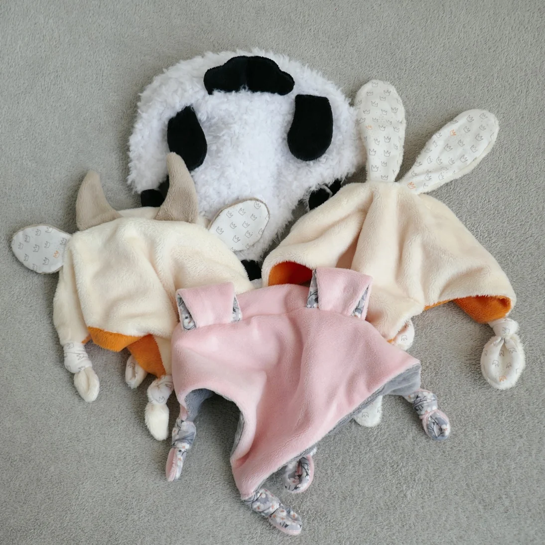 Petits D'om Bunny Lovey Baby Comforter PDF - Image 10