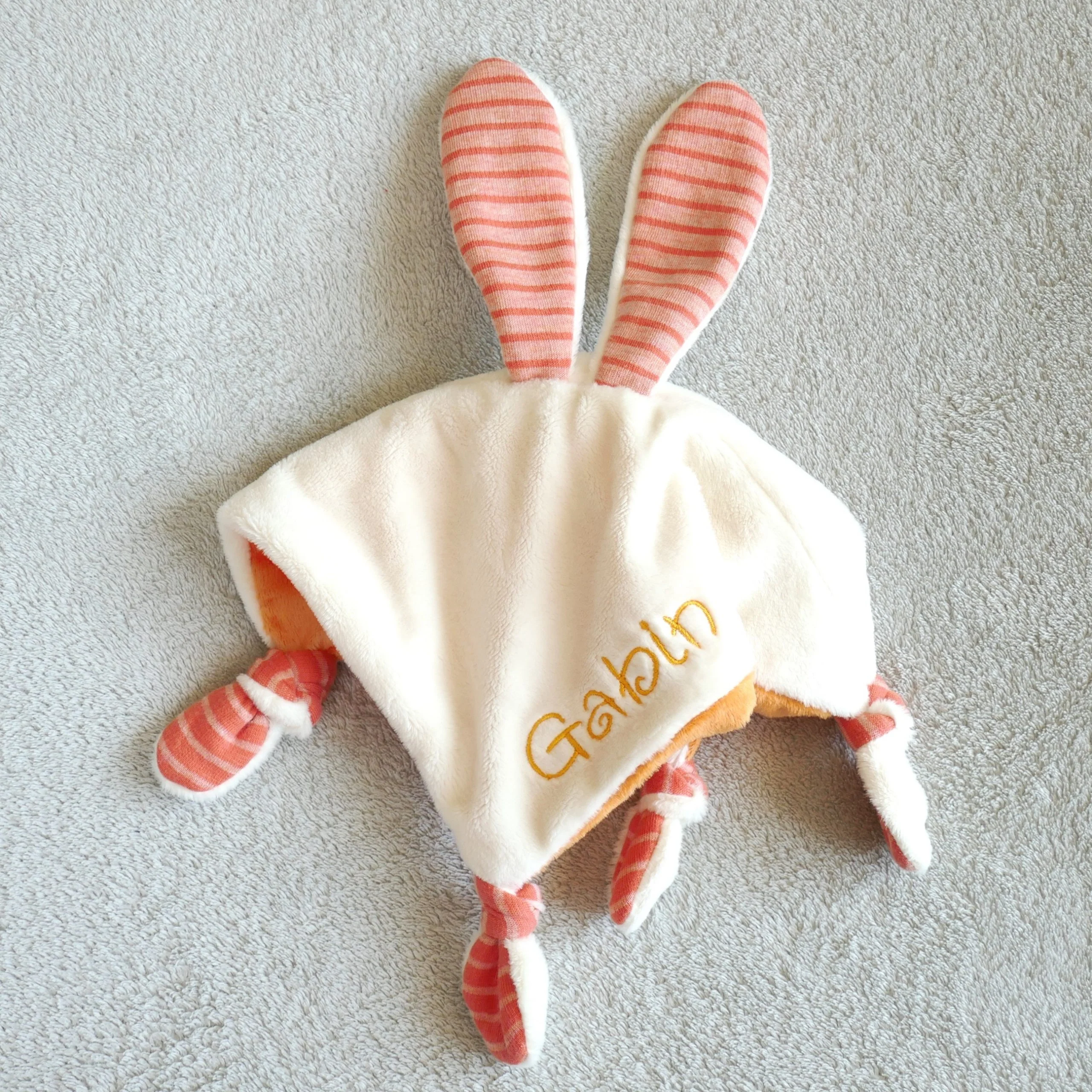 Petits D'om Bunny Lovey Baby Comforter PDF - Image 2