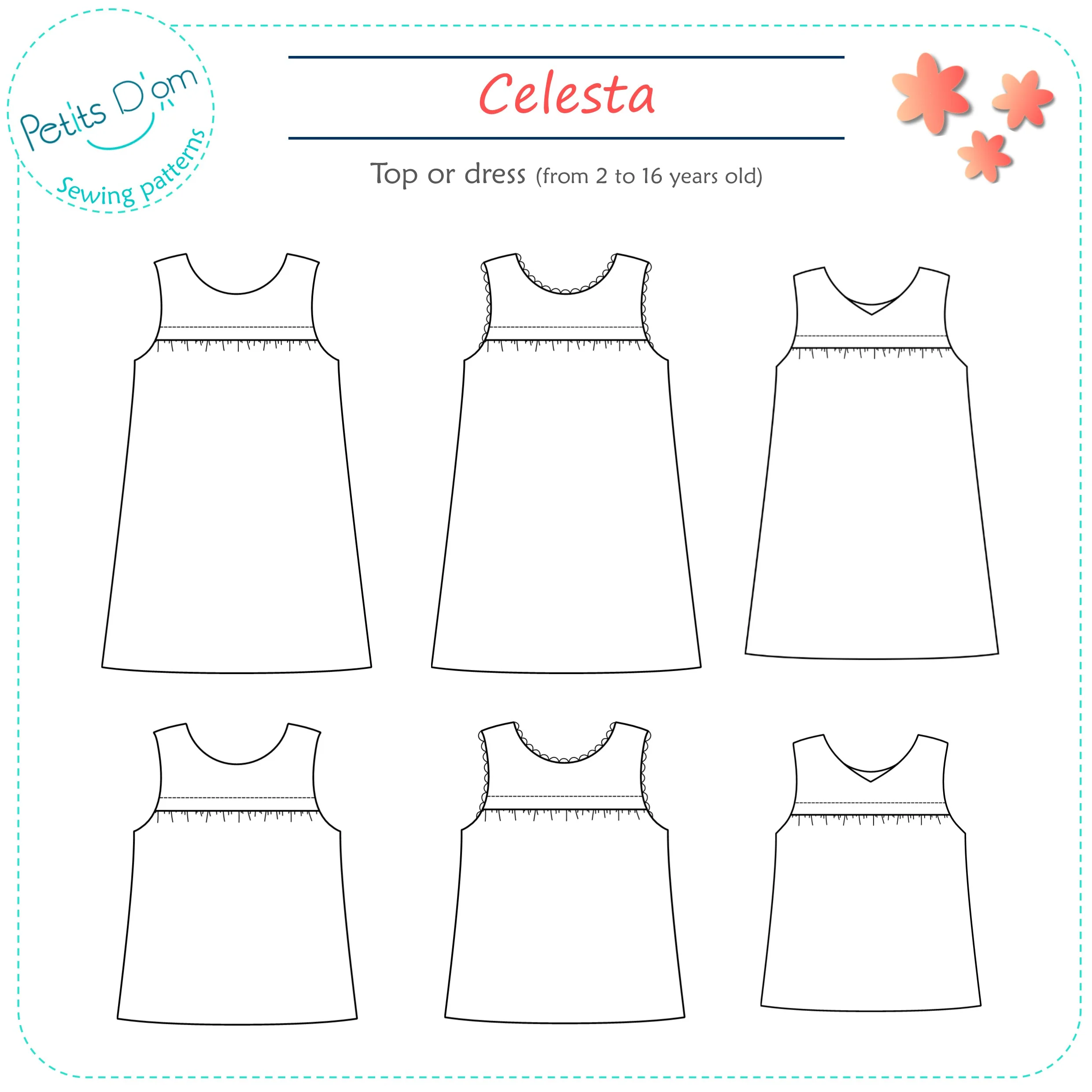 Petits D'om Celesta Top or Dress - Image 11