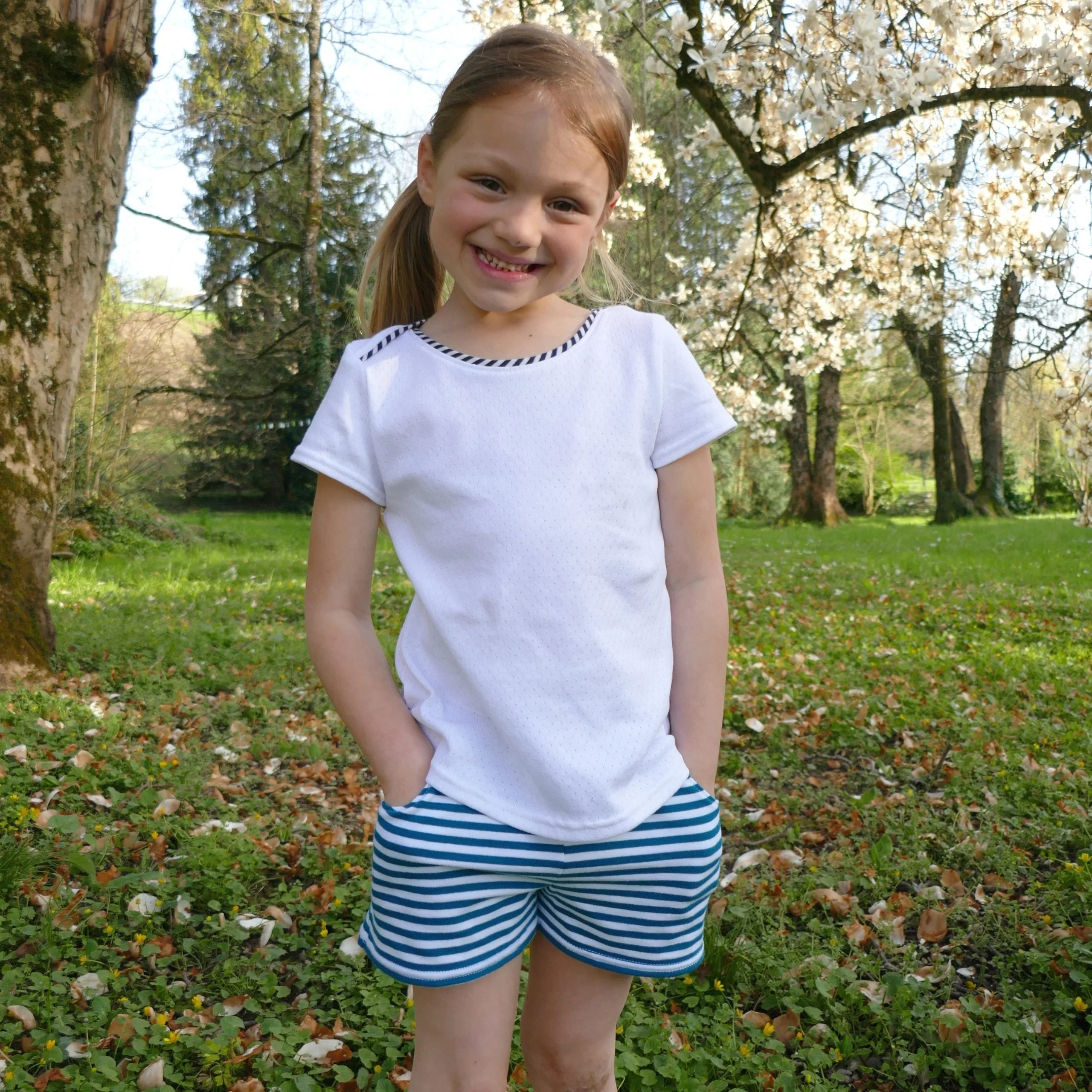 Petits D'om Indie Shorts or Skort - Printed copy shop (+£5.00)