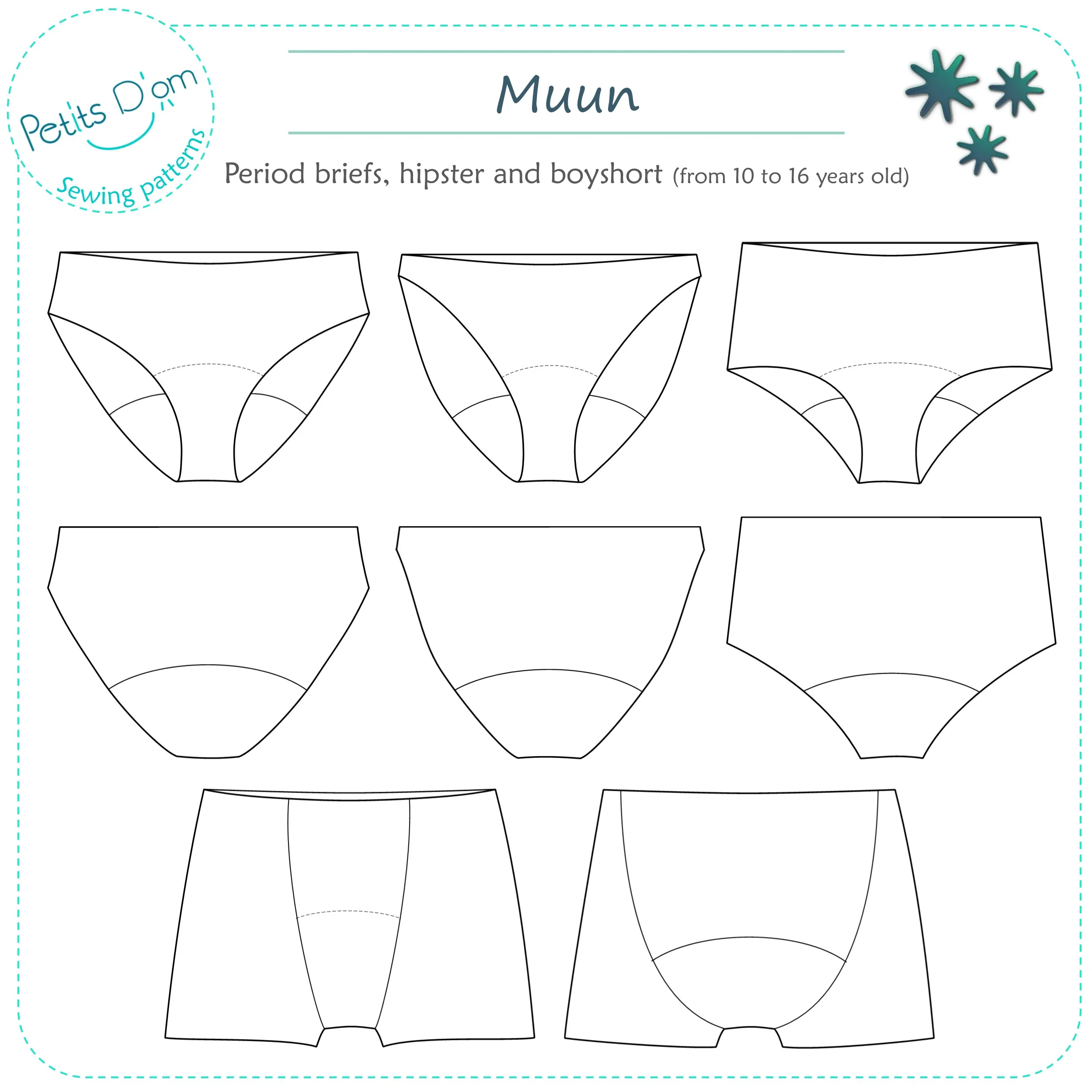 Petits D'om Muun Period Underwear - Image 17
