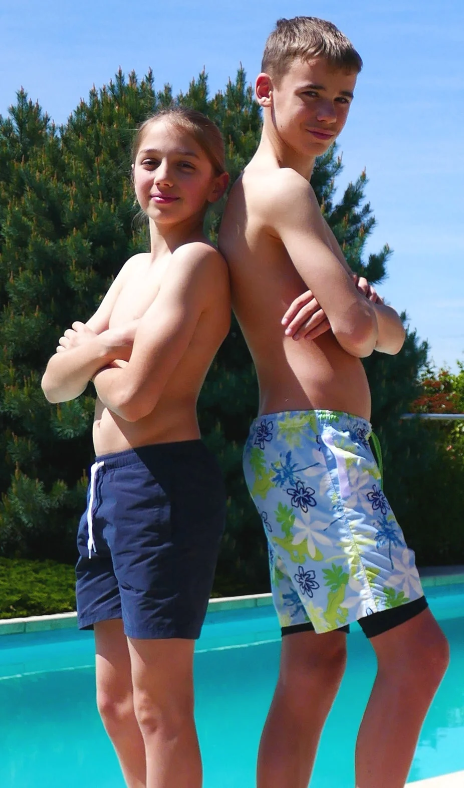 Petits D'om Gecko Swim/Sports Shorts - Printed copy shop (+£5.00)
