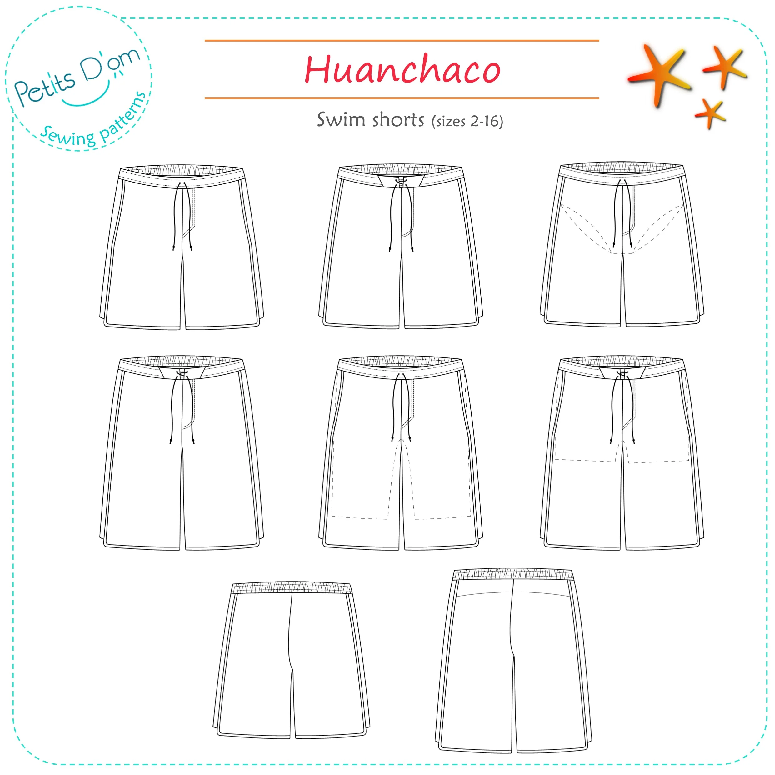 Petits D'om Huanchaco Swim Shorts - Image 16