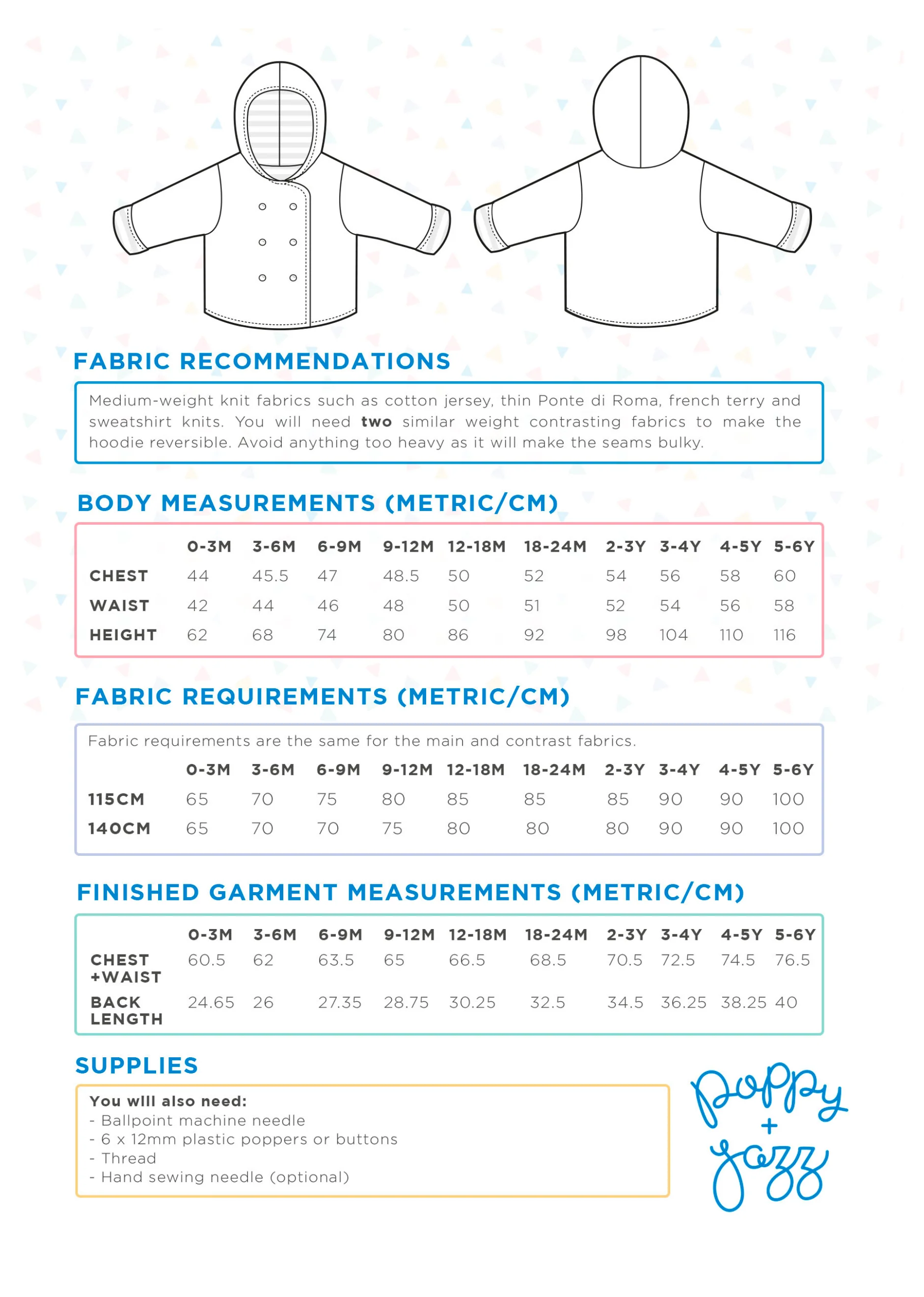 Poppy & Jazz Baby/Child Honeydew Hoodie - Image 8