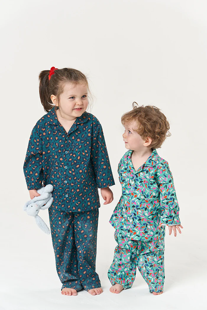 Poppy & Jazz Baby/Child Pomegranate Pyjamas - Image 3