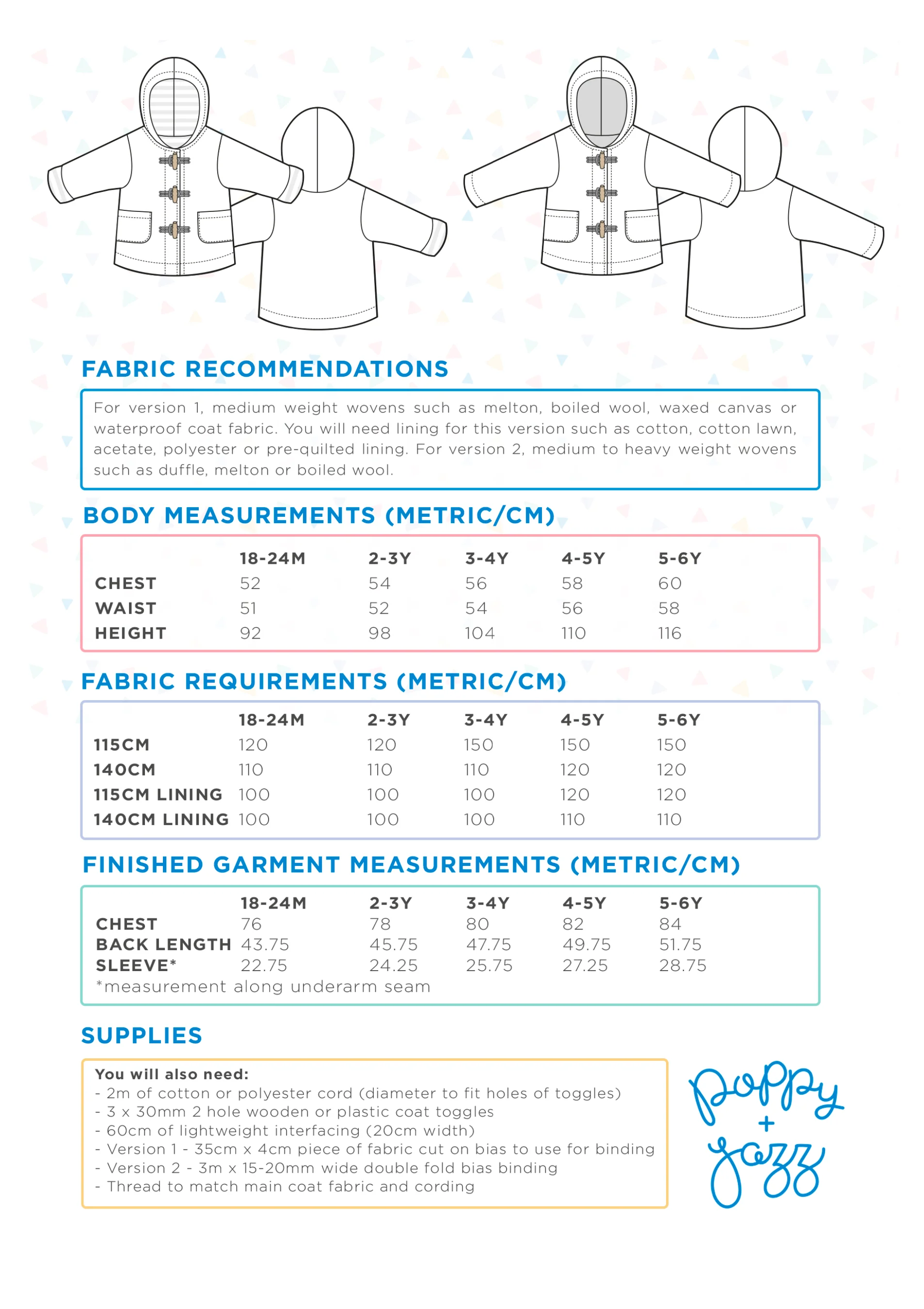 Poppy & Jazz Baby/Child Walnut Duffle Coat - Image 6