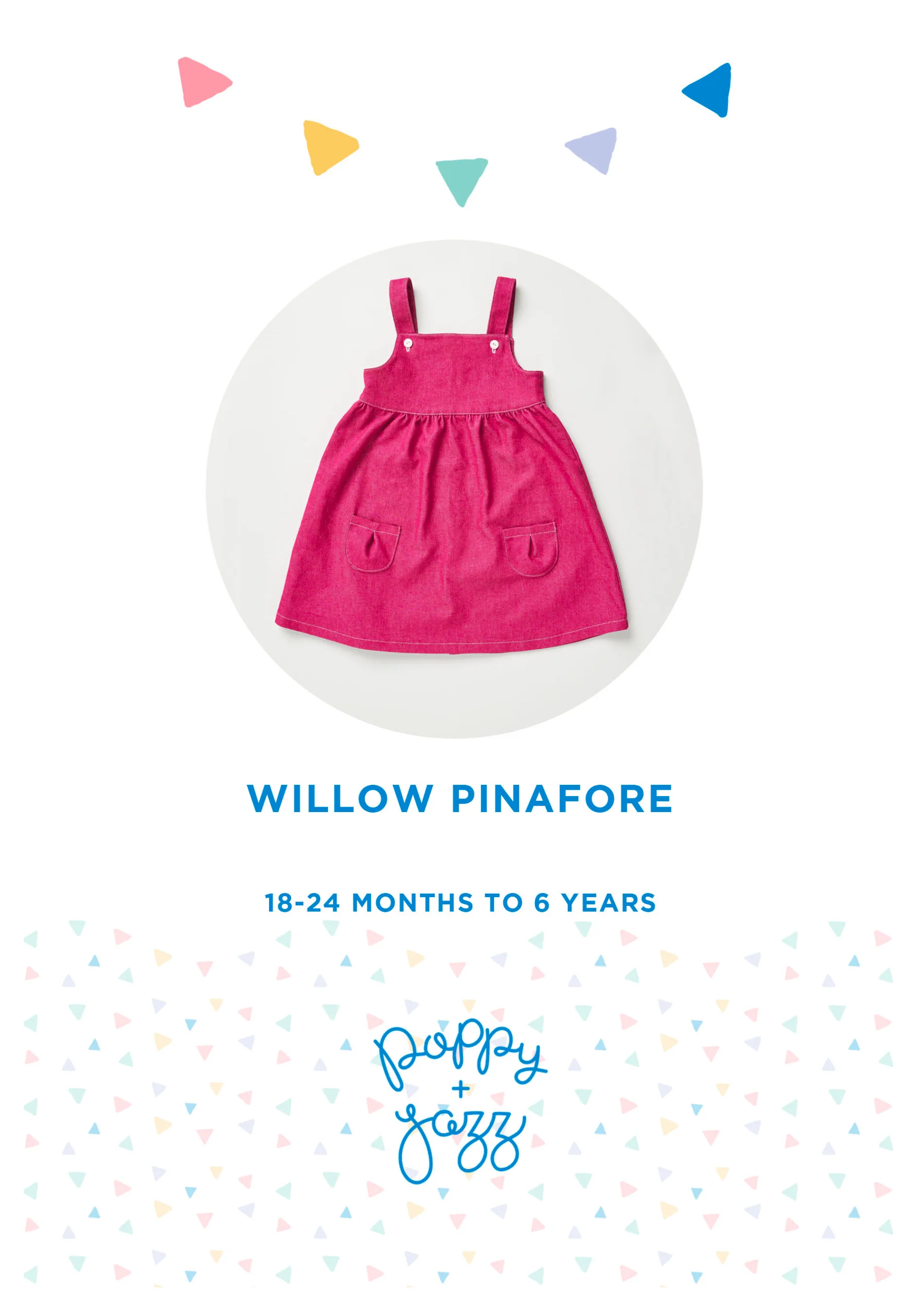 Poppy & Jazz Baby/Child Willow Pinafore - Image 8