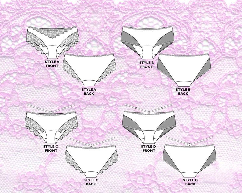Primrose Dawn Dahlia Hipster Panty PDF - Image 6