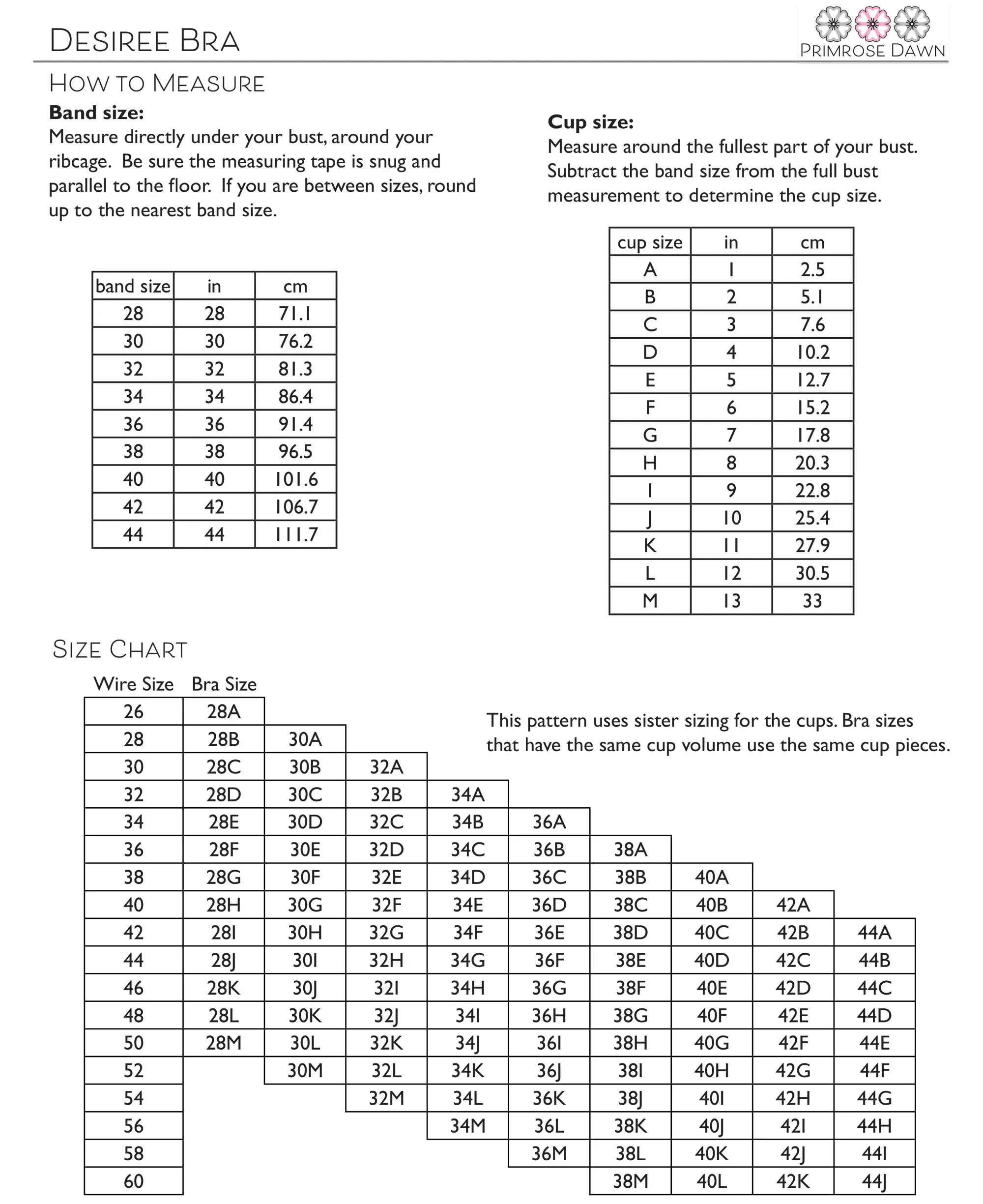 Primrose Dawn Desiree Bra PDF - Image 7