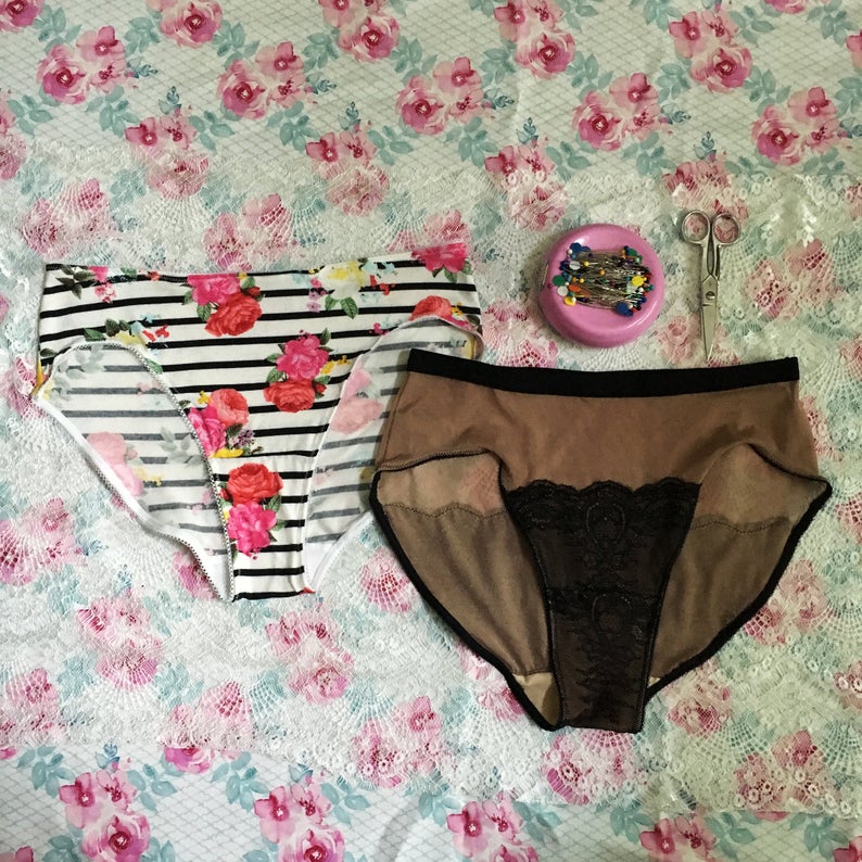 Primrose Dawn Hellebore Hi-Cut Panty PDF - Image 3