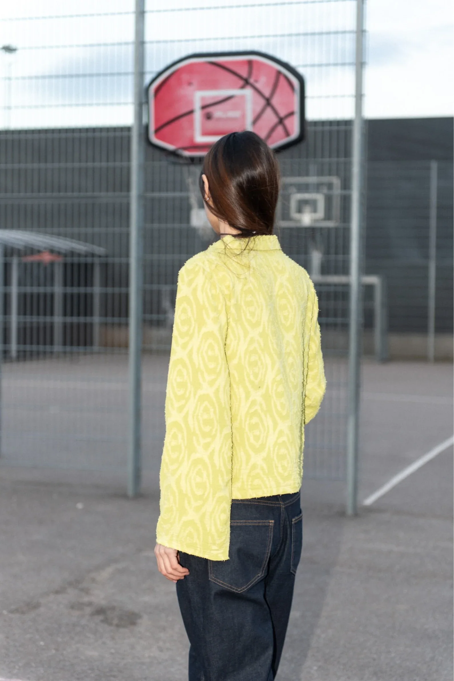 Puff and Pencil Collared Blouse & Cone Sleeve - Image 4