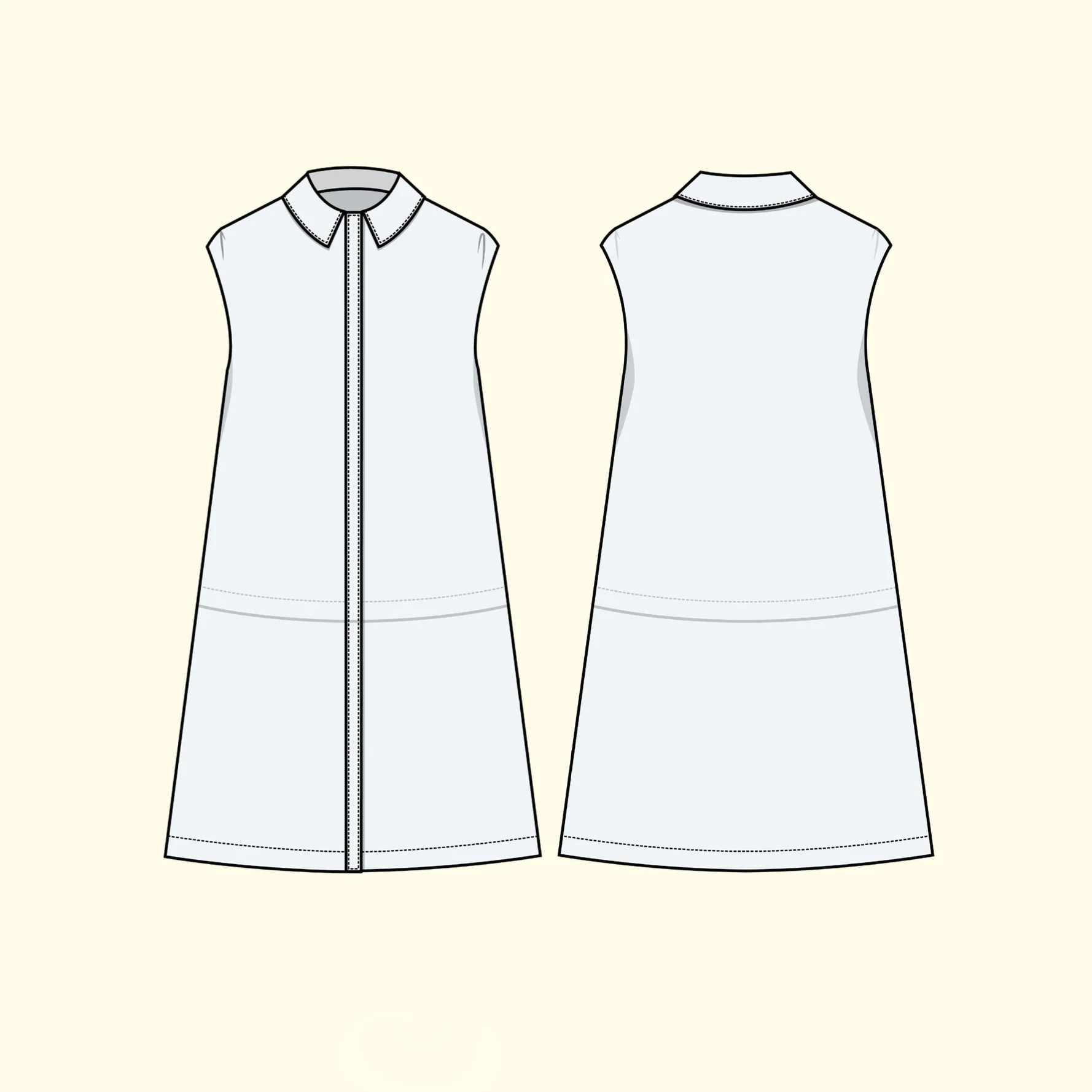Puff and Pencil Luna Vest & Kite Sleeve - Image 8