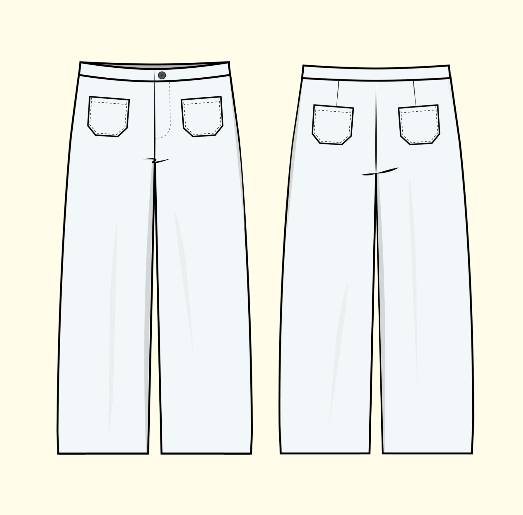 Puff and Pencil Peachy Pants - Image 9
