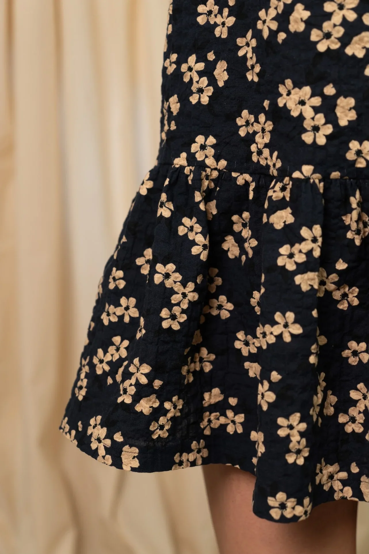 Puff and Pencil Ruffle Dress - Image 6