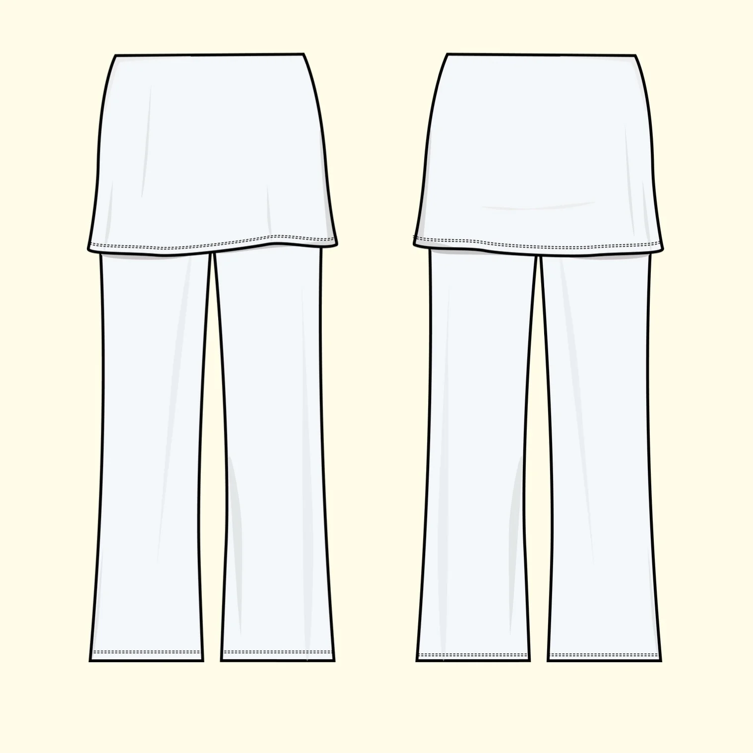 Puff and Pencil Skirty Pants - Image 10