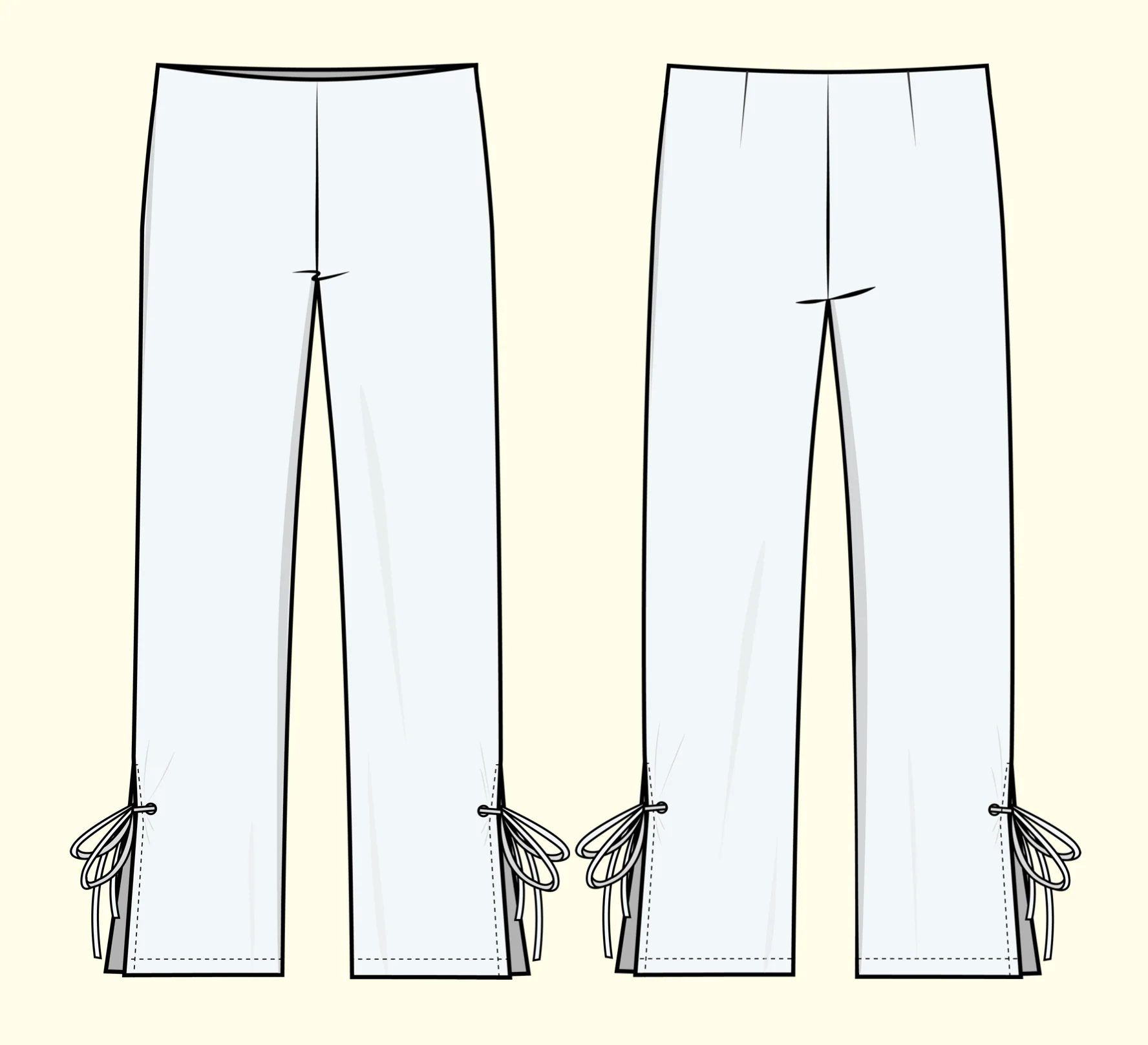 Puff and Pencil Slit Pants - Image 10