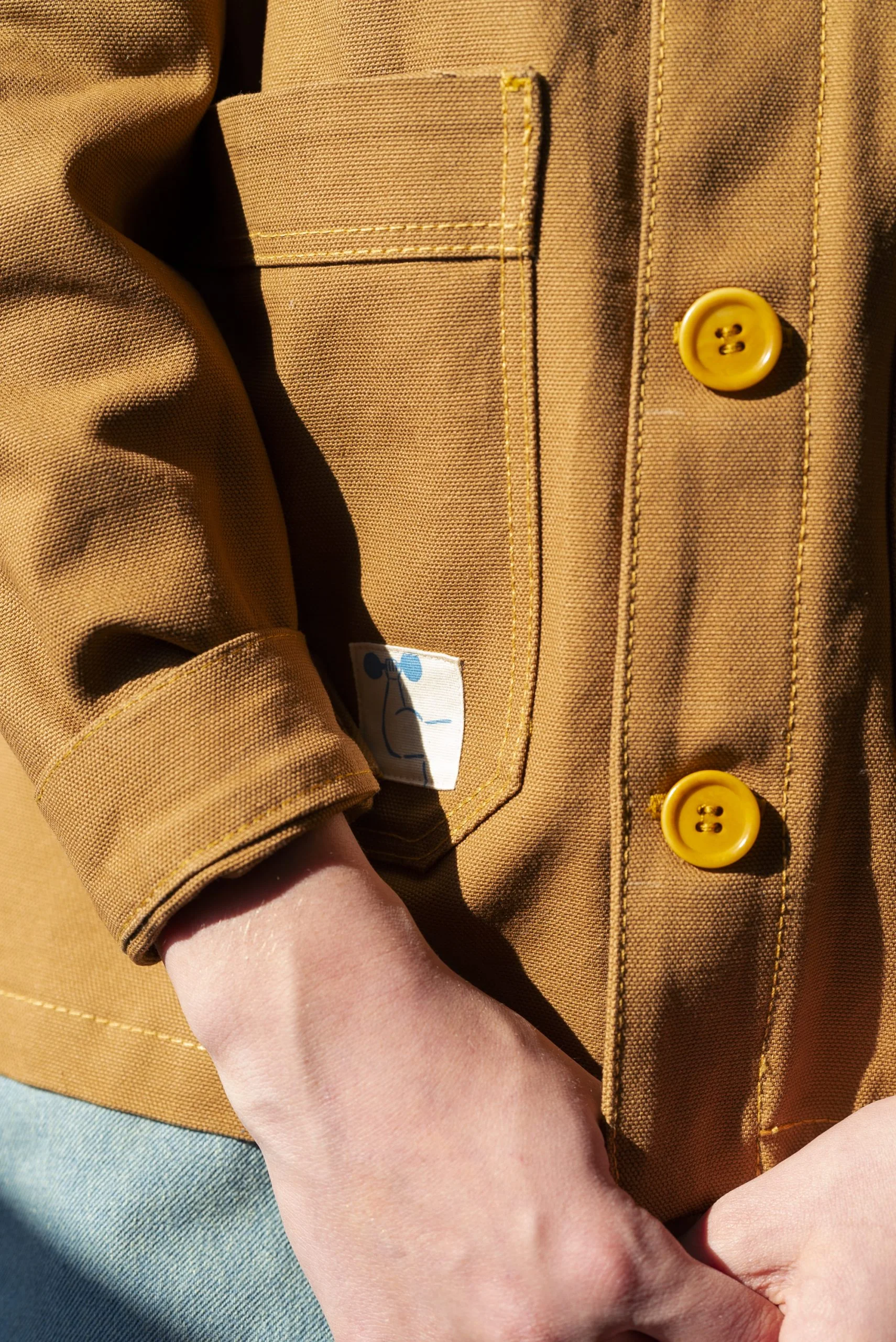 Ready to Sew Child/Teen Prosper Bleu de Travail Jacket - Image 11