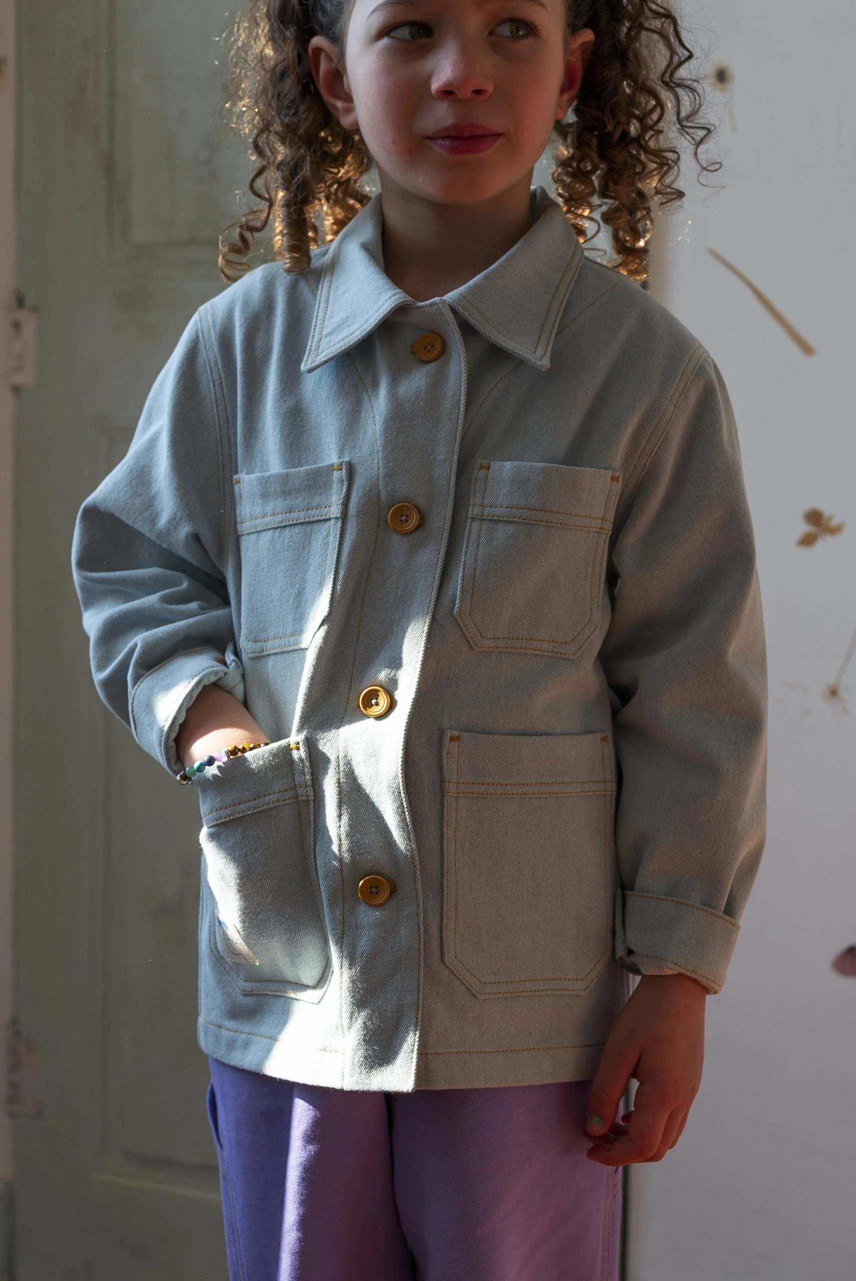 Ready to Sew Child/Teen Prosper Bleu de Travail Jacket - Image 19