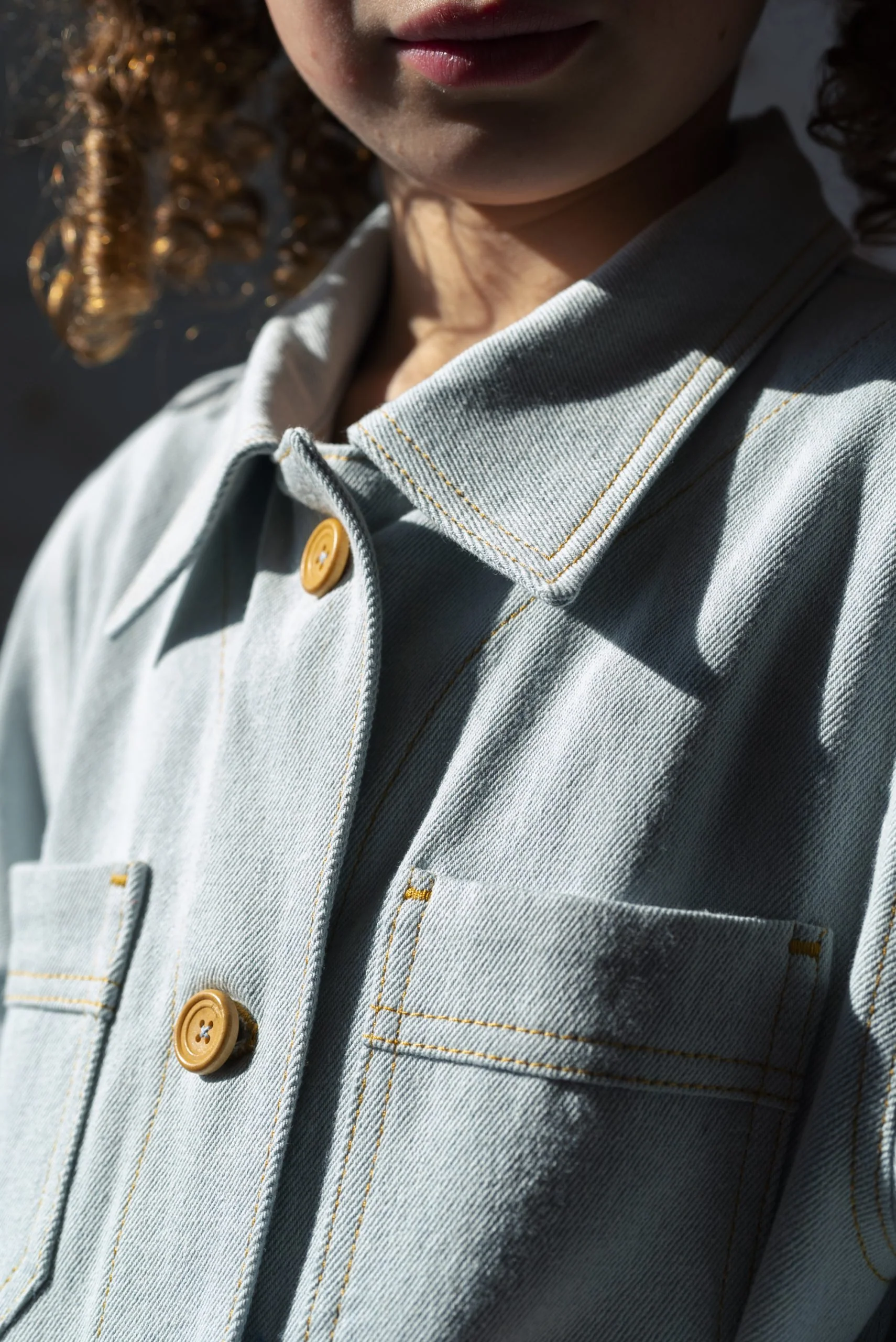Ready to Sew Child/Teen Prosper Bleu de Travail Jacket - Image 20