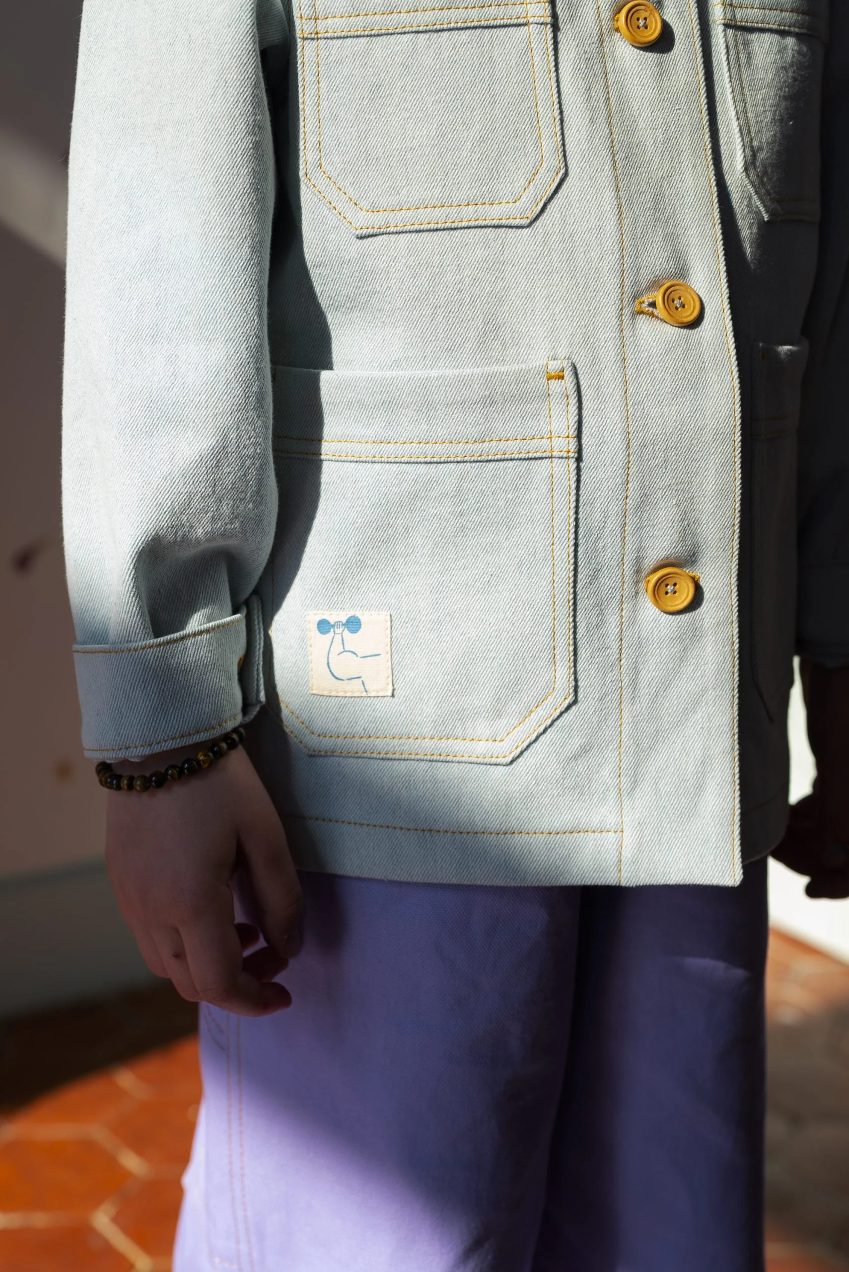 Ready to Sew Child/Teen Prosper Bleu de Travail Jacket - Image 21