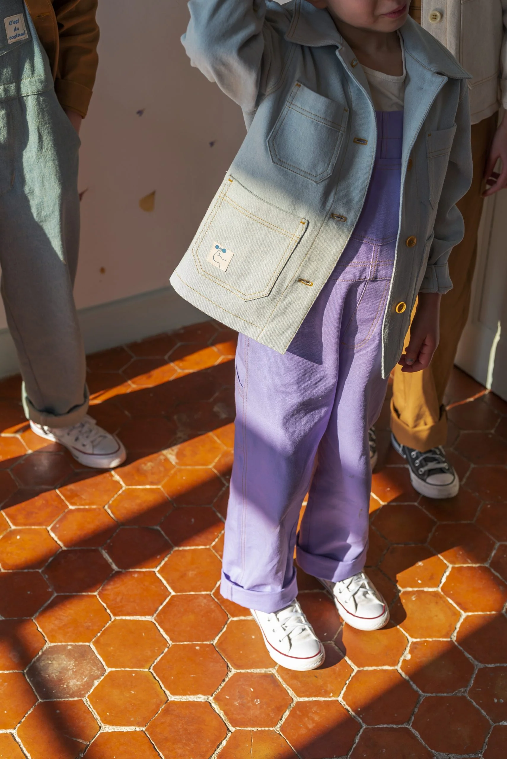 Ready to Sew Child/Teen Prosper Bleu de Travail Jacket - Image 25