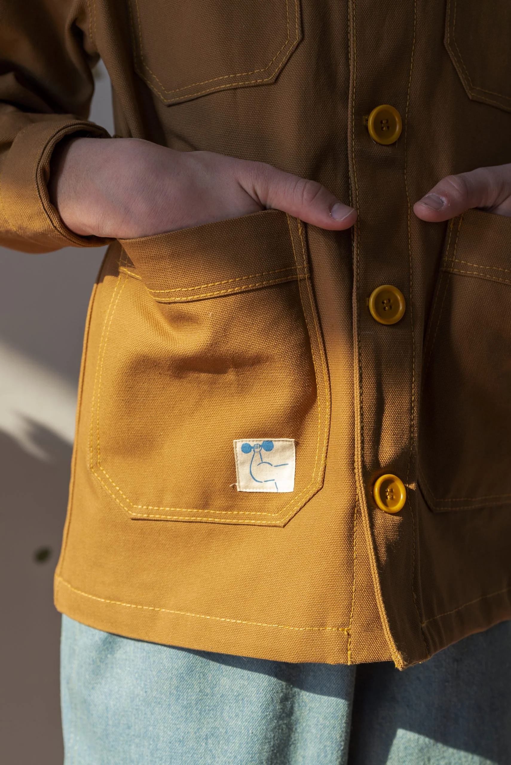 Ready to Sew Child/Teen Prosper Bleu de Travail Jacket - Image 6