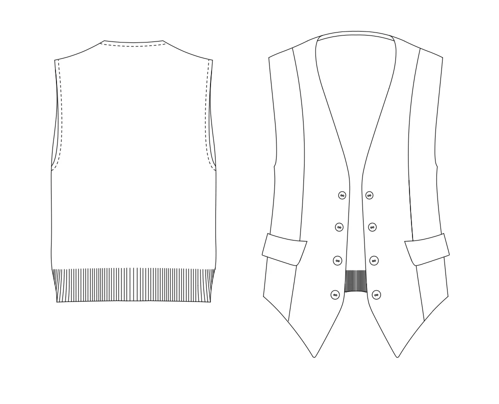 Ready to Sew Harold Vest - Image 14