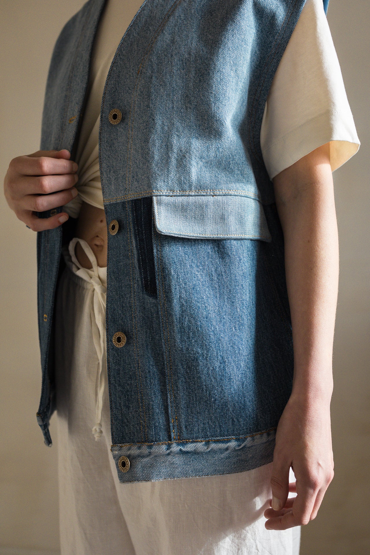 Ready to Sew Hendrix Sleeveless Jacket - Image 4