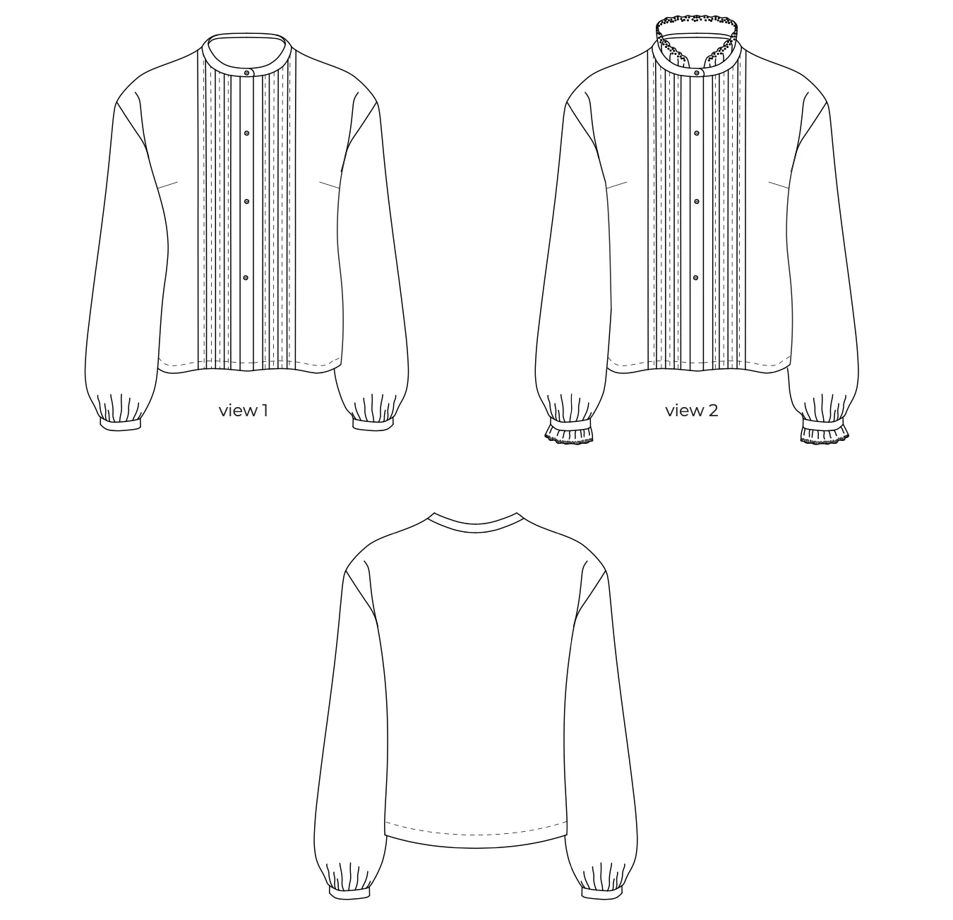 Ready to Sew Henriette Blouse - Image 10