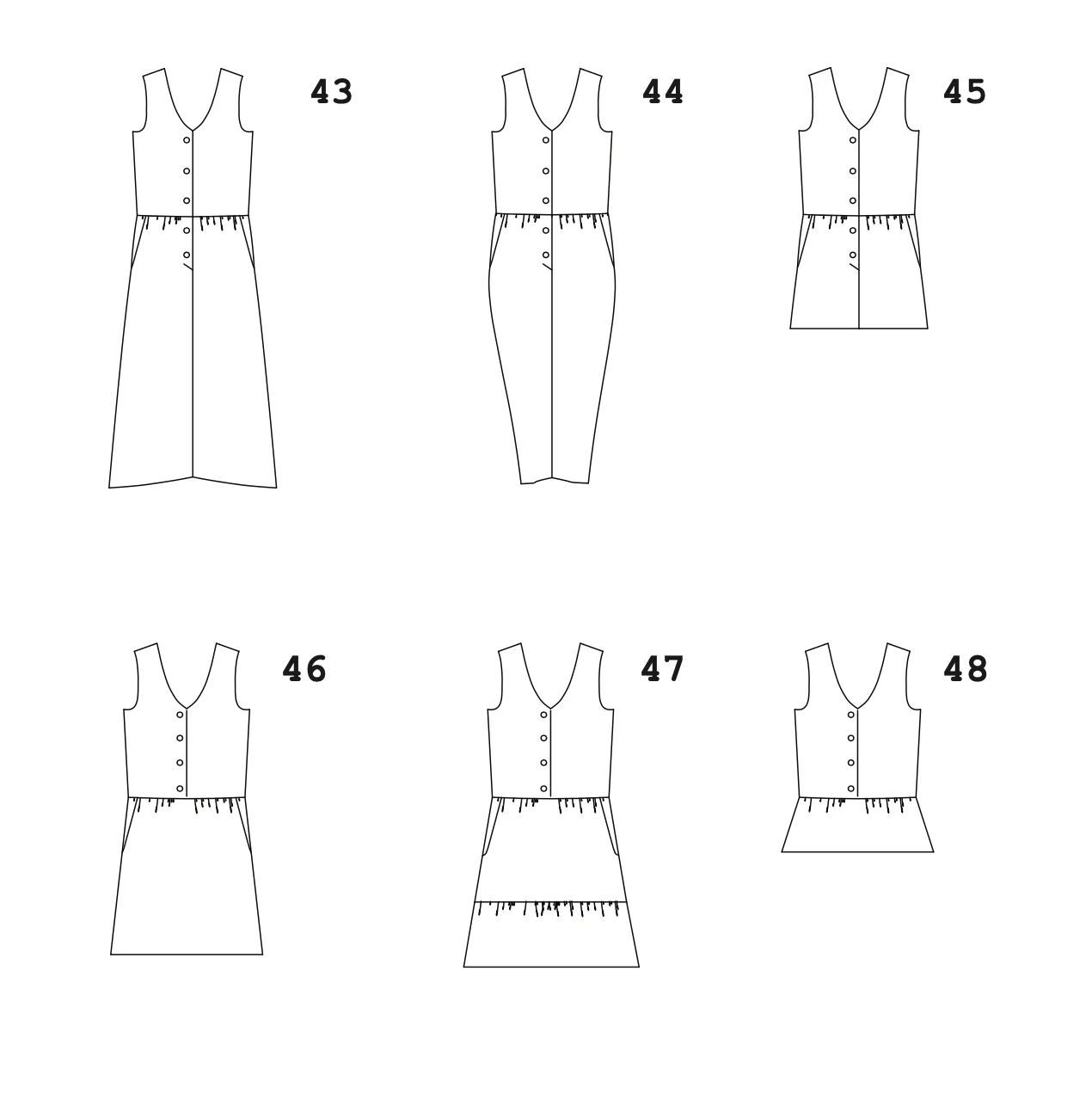 Ready to Sew Jazz Jumpsuit, Dress and Top - Image 32