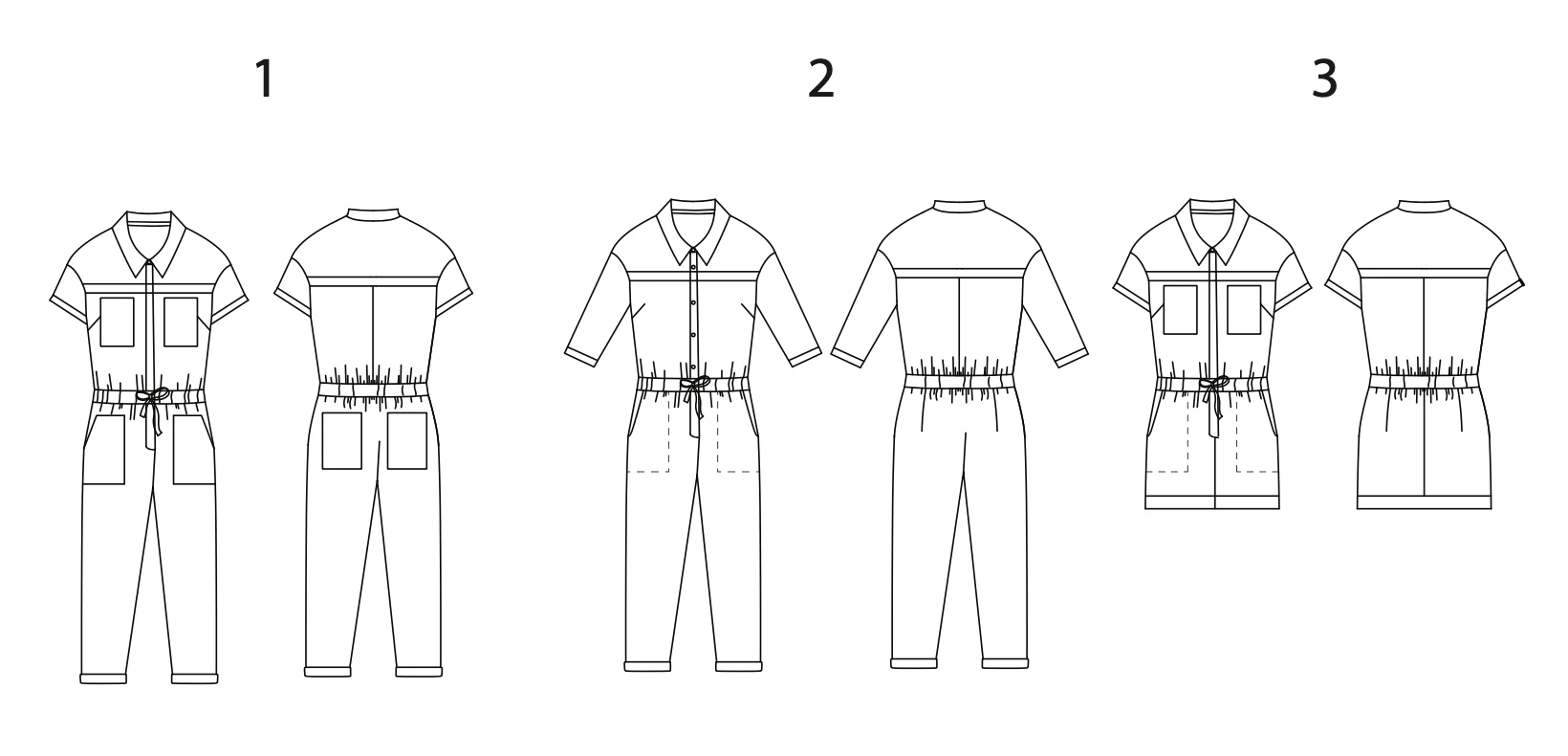 Ready to Sew Jean-Paul Boiler Suit Coverall Expansion Pack - Image 14