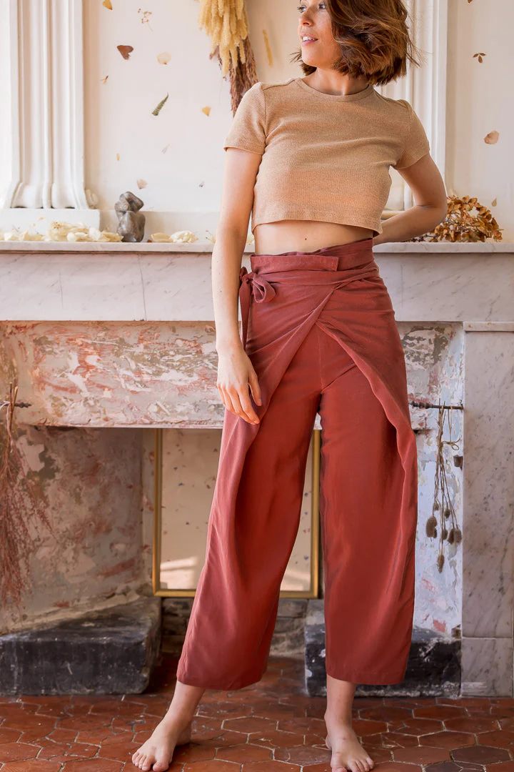 Ready to Sew Phen Wrap Pants - Printed copy shop SIZES 32 - 46 (+£7.00)