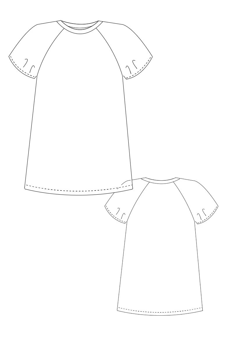 Schnittchen Patterns Laisa T-shirt and Dress - Image 9