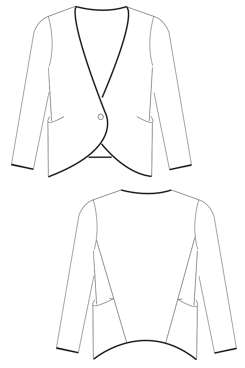 Schnittchen Patterns Lola Cardigan - Image 7