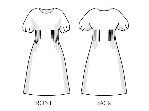 Sew Different Arya Pleat Dress - Image 5