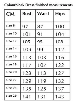 Sew Different Colourblock Dress - Image 3