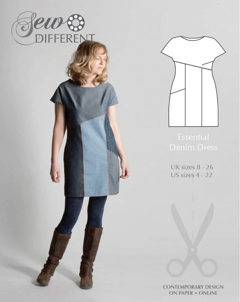 Sew Different Essential Denim Dress - Image 3