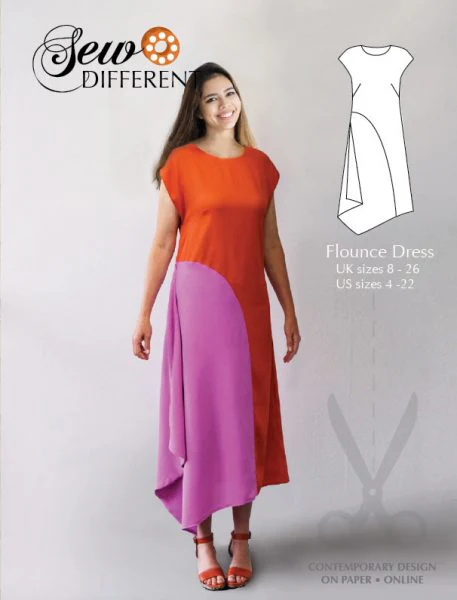 Sew Different Flounce Dress - Image 5