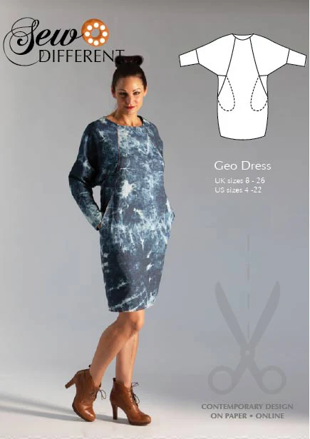 Sew Different Geo Dress - Image 6