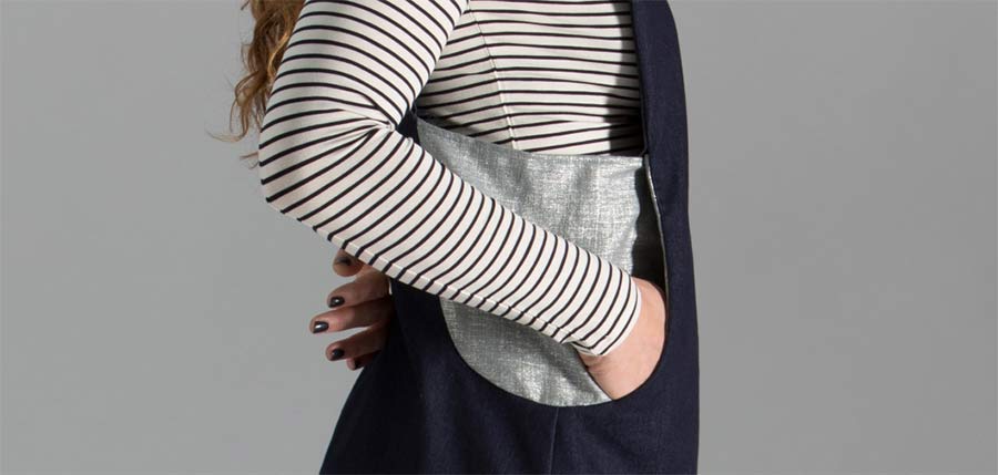 Sew Different Scoop Pinafore - Image 2