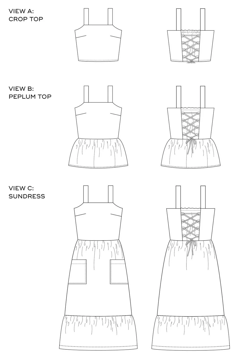Sew DIY Eva Tops and Dress - Image 11